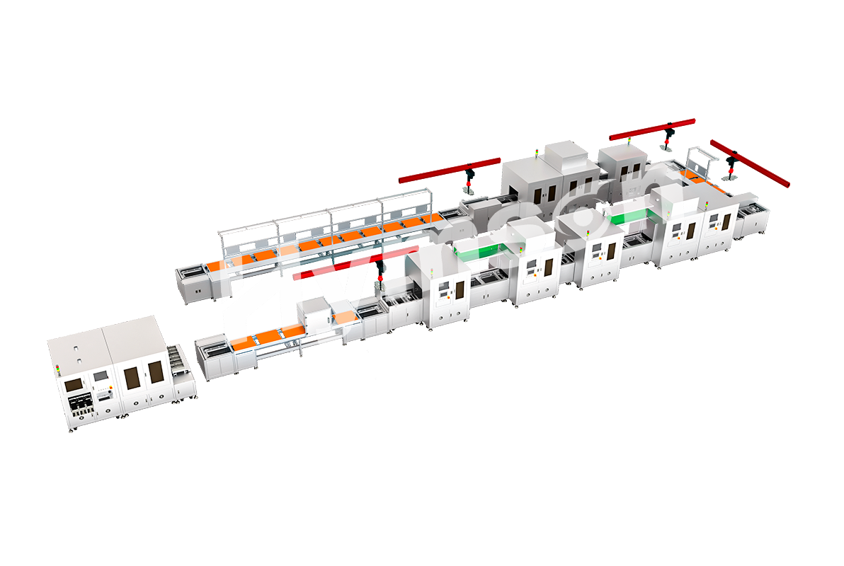 大圓柱電池模組PACK線：智能化柔性生產(chǎn)標桿，賦能新能源電池高效組裝新未來