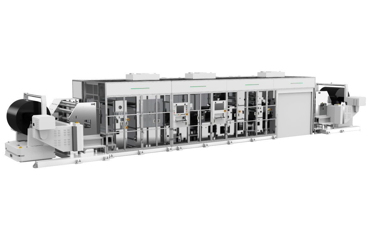 高速激光制片分條一體機(jī)(臥式)