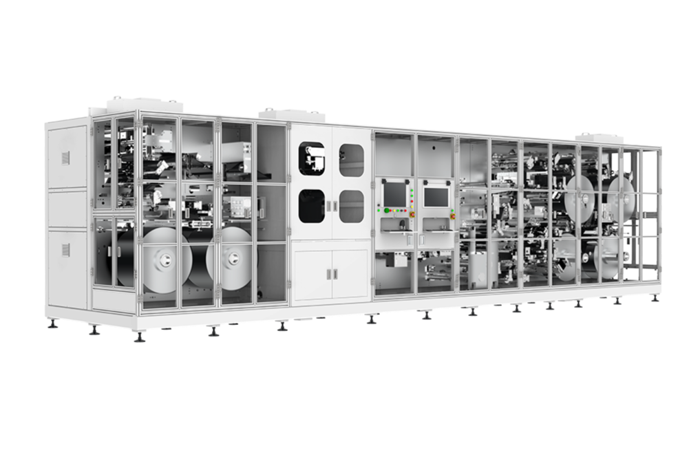 高速激光制片分條一體機(立式)